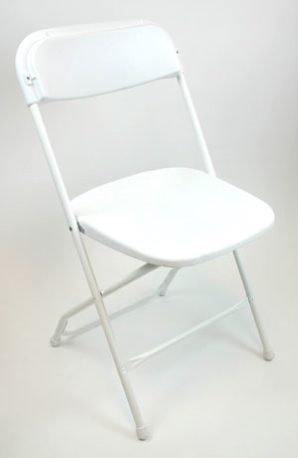 value plastic folding chair