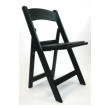 wedding / garden wedding folding chair, black