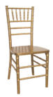 chiavari stacking chair, gold
