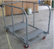 folding table cart for round and rectangular types
